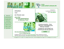 Tablet Screenshot of medi.arbeit-zuhause.de